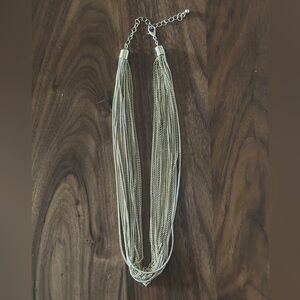 Elegant Gold Multi-Strand Necklace